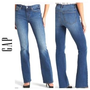 ➡️Gap Perfect Boot Denim Jean Size 12/31x 30”
